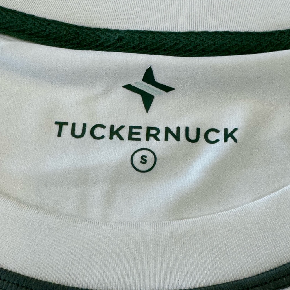 Tuckernuck White‎ Mini Dress with Green Accents - Picture 8 of 10